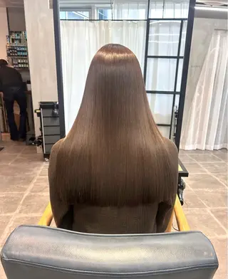 ロング カラー 韓国×髪質改善カラー 💎hinaのヘアスタイル