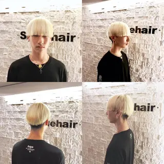 ミディアム カラー メンズ 前田賢生 ご新規様はNGのヘアスタイル