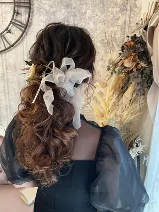 ヘアアレンジ Achieve 三ノ宮のヘアスタイル