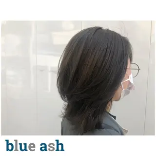 ミディアム カラー 💫髪質改善矯正 MIHO💫のヘアスタイル