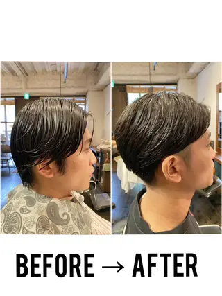 メンズ 早稲田/メンズパーマ /カラー/松井聖虎のヘアスタイル