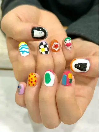 ミディアム SUN happy nail所属・SUN happy nail/関根　舞のネイルデザイン