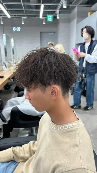 メンズ メンズパーマ と言えばkaedeのヘアスタイル