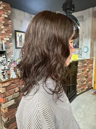 パーマ 松田 沙織のヘアスタイル