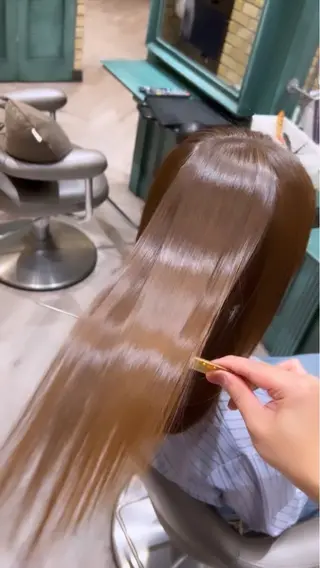 セミロング LOG武蔵新城所属・口コミ見てください! ⭐️メンズカット大成のヘアスタイル