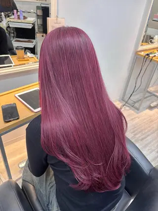 ロング カラー くさかみさき🌼暖色 /耳つぼ/オタク🌼のヘアスタイル