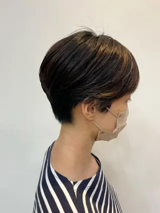 ショート うるツヤハイトーン✨ /西川郁巳のヘアスタイル