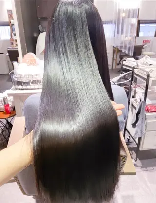 ロング grace by happiness所属・艶髪/巻ける縮毛矯正 /髪質改善naoのヘアスタイル