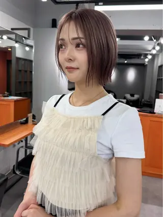 ショート ボブ/ブリーチ /タイヨウのヘアスタイル