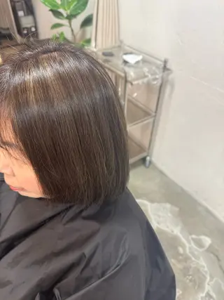 ミディアム カラーモデル募集 nachiのヘアスタイル