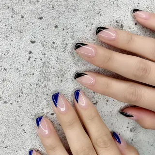 セミロング カラー パーマ ヘアアレンジ メンズ キッズ ネイル マツエク・マツパ Salon Ｋのネイルデザイン