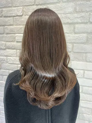 ロング カラー mama美容師 たかはし みくのヘアスタイル