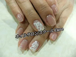 ミディアム ネイル ネイルサロン Cureのネイルデザイン