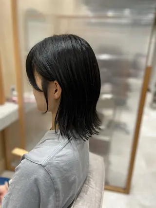 ミディアム 🦉静かに過ごしたい 方、個室席🦉タナカのヘアスタイル