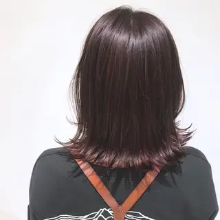 ショート カラー ブリーチなしで透明感 艶カラー【Ryo】のヘアスタイル