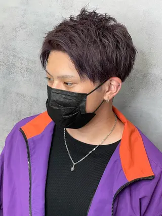 カラー メンズ 町田エリアＮｏ．１/ パーマ特化/太田京希のヘアスタイル