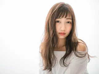 ロング 美髪ヘア 藤田友輝のヘアスタイル