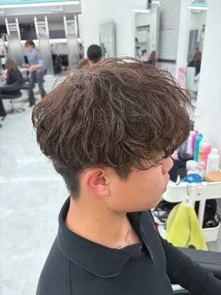 カラー パーマ メンズ SEIGO/カット /メンズパーマ🔥のヘアスタイル