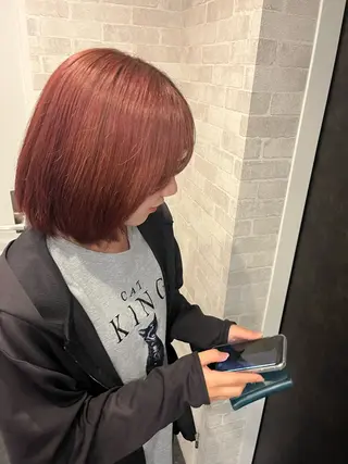 カラー cyan hair design所属・ブリーチカラー／ cyanのヘアスタイル