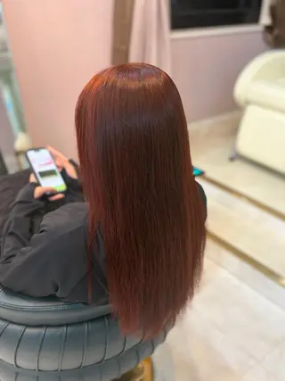 ロング カラー che'rie所属・che'rie shizukiのヘアスタイル