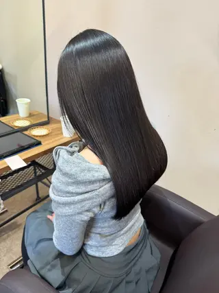 ロング ✨髪質改善美髪矯正✨ ボブ/韓国レイヤー✨のヘアスタイル