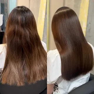 ロング 三澤 陽のヘアスタイル