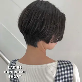 ショート CLUTCH天王寺 西藤遥河のヘアスタイル