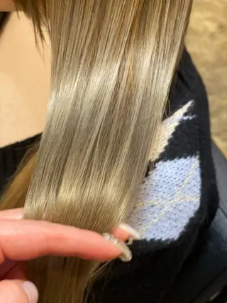 ロング カラー knock【ノック】所属・烏丸韓国ヘア🇰🇷 ayaka🎀のヘアスタイル