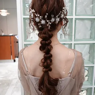 ロング ヘアアレンジ 🌐サトウ リョウ🌐のヘアスタイル