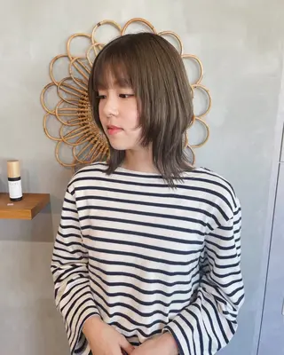ミディアム 小野 龍樹のヘアスタイル