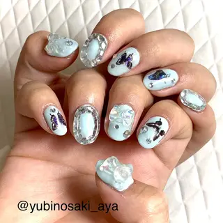ネイル ゆびノさき茨木店 ニュアンス/アートのネイルデザイン