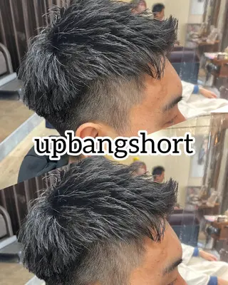 メンズ 仙台/メンズ/ フェザー/リョウのヘアスタイル