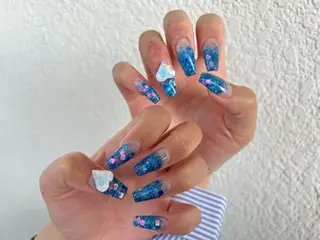 ロング ネイル ✴︎ Delightのネイルデザイン