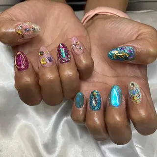 ネイル うにゃねいる🌷 Mayaのネイルデザイン