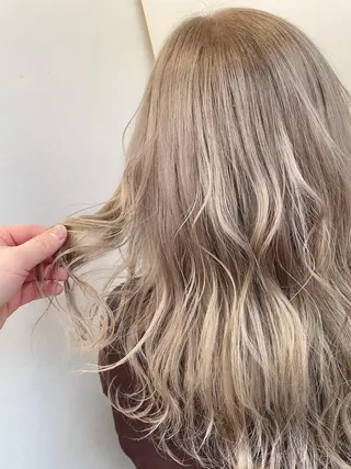 ロング レイヤー/ハッシュ 渋谷/サッタのヘアスタイル