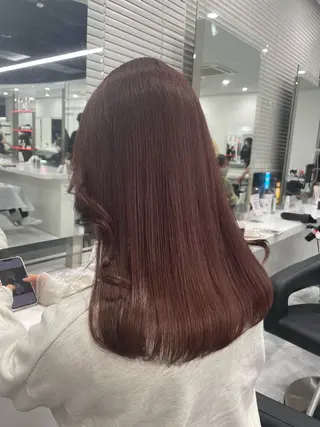 セミロング Wカラー/暖色/べ ージュりく©︎🐝のヘアスタイル