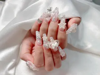 ネイル 【パラジェル・フィルイン】 T&BNAIL STUDIO所属・り オのネイルデザイン