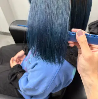 カラー 武田 一馬のヘアスタイル