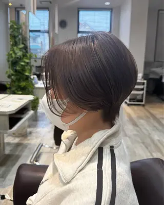 ショート 北川 栞菜のヘアスタイル