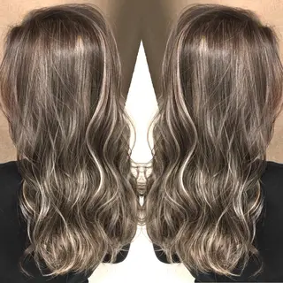 ロング カラー ネイル マツエク・マツパ 井上 一平のヘアスタイル