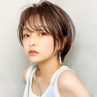 ショート カラー パーマ ヘアアレンジ キッズ ネイル マツエク・マツパ ショートの神✨AFL OAT 井上康平のヘアスタイル