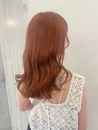 ロング カラー 所 有紗のヘアスタイル