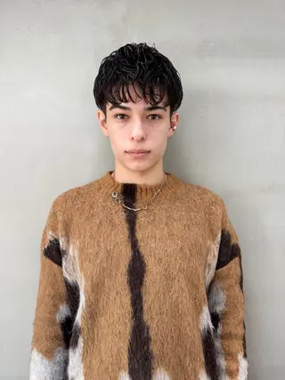 メンズ 山中 束真のヘアスタイル