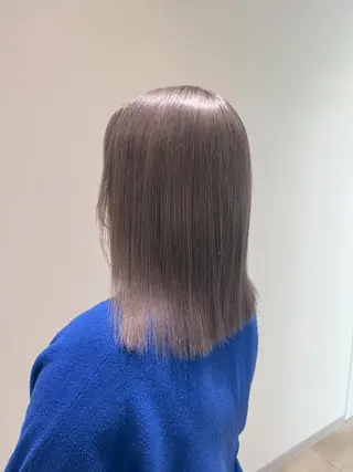 カラー ロング ヘアアレンジ レイヤー/艶ベージュ /🎀Saki🎀のヘアスタイル