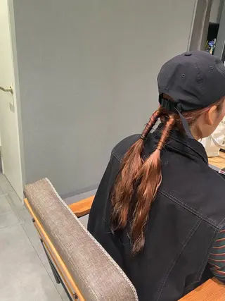 ロング ヘアアレンジ Chouette .ayakaのヘアスタイル