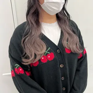 ロング カラー 韓国スタイル🇰🇷 トレンドレイヤー🪡のヘアスタイル