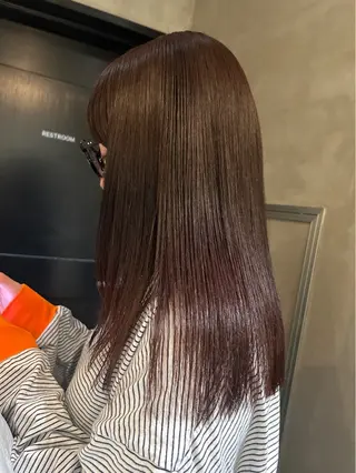 セミロング カラー デザイン/アレンジ ❤︎イシイレイのヘアスタイル