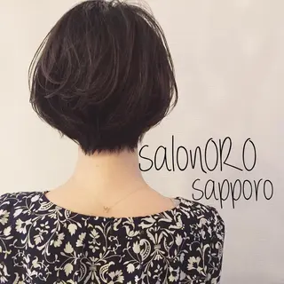 ショート カラー toiro by lien hair atelier所属・池田 真由美のヘアスタイル