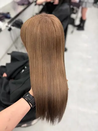 カラー 透ける透明感カラー 🎀anju/渋谷のヘアスタイル