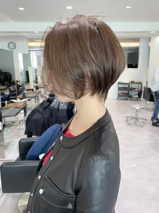 ショート 銀座ショート 西一治のヘアスタイル